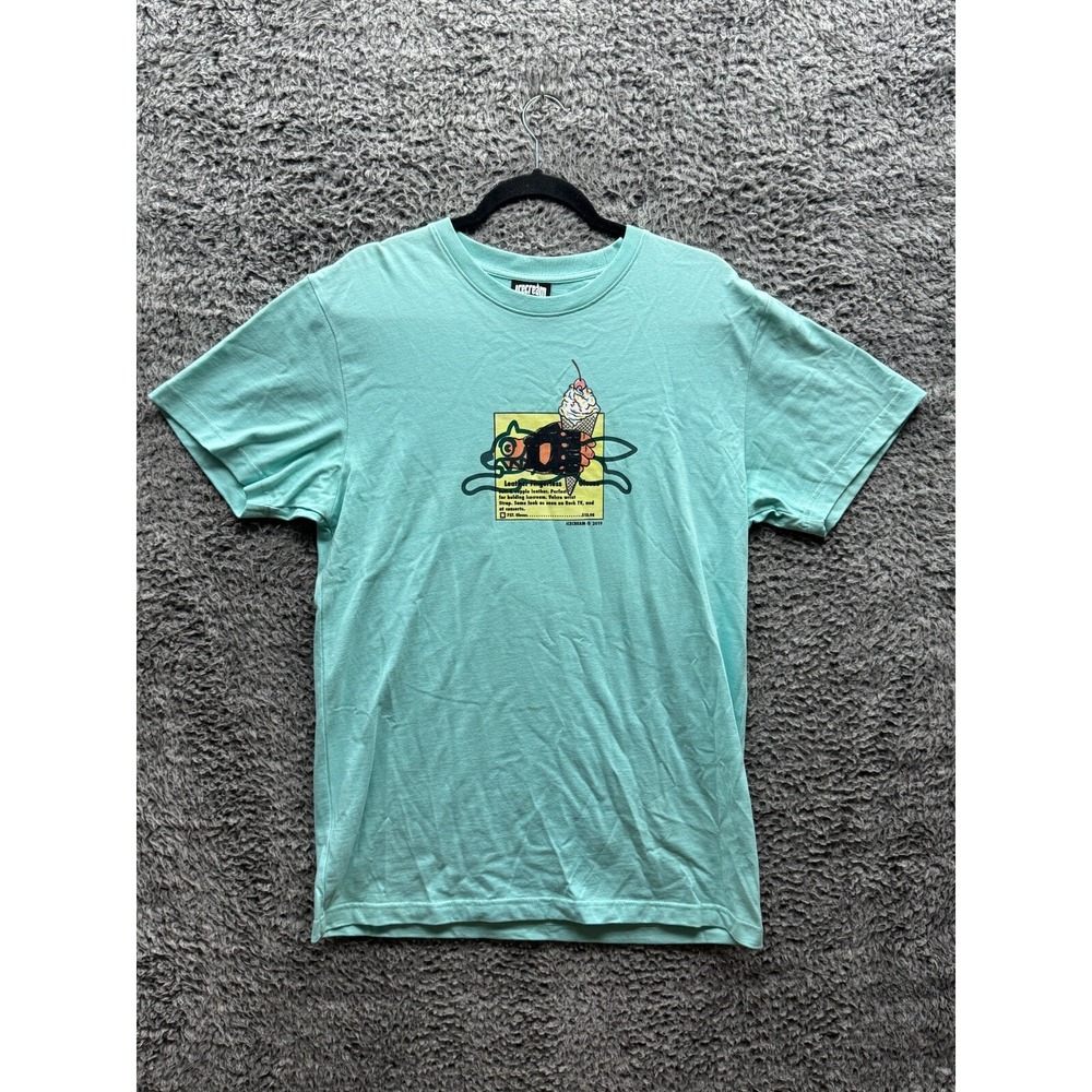 Ice Cream Men‎ Blue Advertising Tee Men Size M